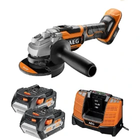 مینی فرز شارژی 18 ولت BEWS18-125BLLI-502C آاگ AEG