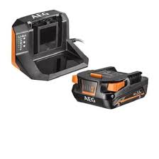 ست باتری و شارژر 18 ولت 2 آمپر آاگ AEG SETL1820S