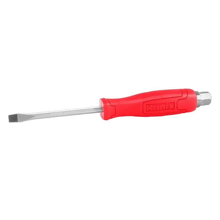 پیچ گوشتی تکی ضربه خور دسته پلاستیکی 200*8 دوسو رونیکس RH-2944 Ronix