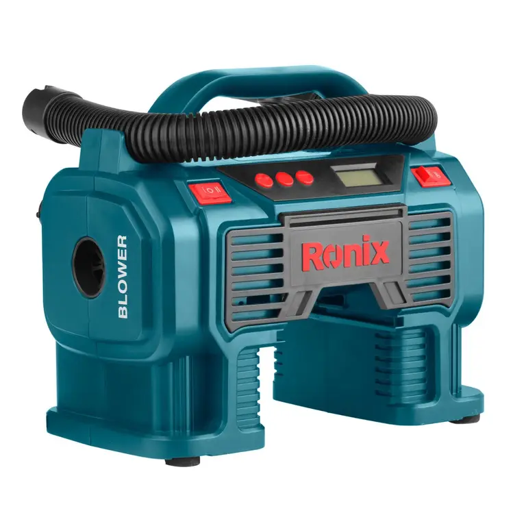 مینی کمپرسور باد سه کاره دیجیتال فندکی با کیف رونیکس RH-4260B Ronix