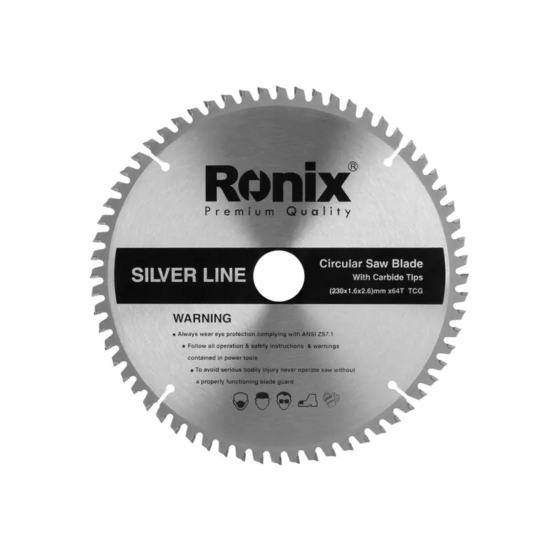 اره الماسه 230×64 MDF silverline رونیکس RH-5127 Ronix