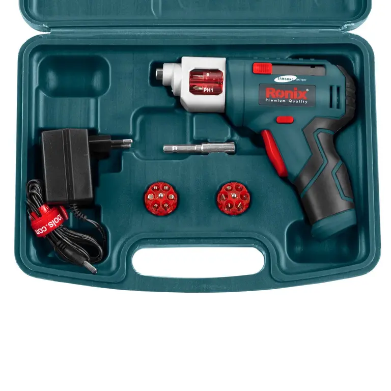 پیچ گوشتی شارژی خشابی 3.6 ولت 8505 رونیکس Ronix