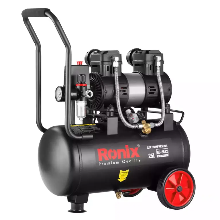 کمپرسور باد 25 لیتری بی صدا  RC-2512 رونیکس Ronix