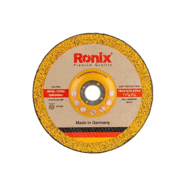 سنگ برش آهن 180 میلی متری آلمانی رونیکس RH-3706 Ronix