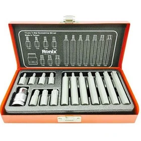 جعبه بیت ستاره‌ای مجموعه 15 عدد رونیکس RH-2696 Ronix