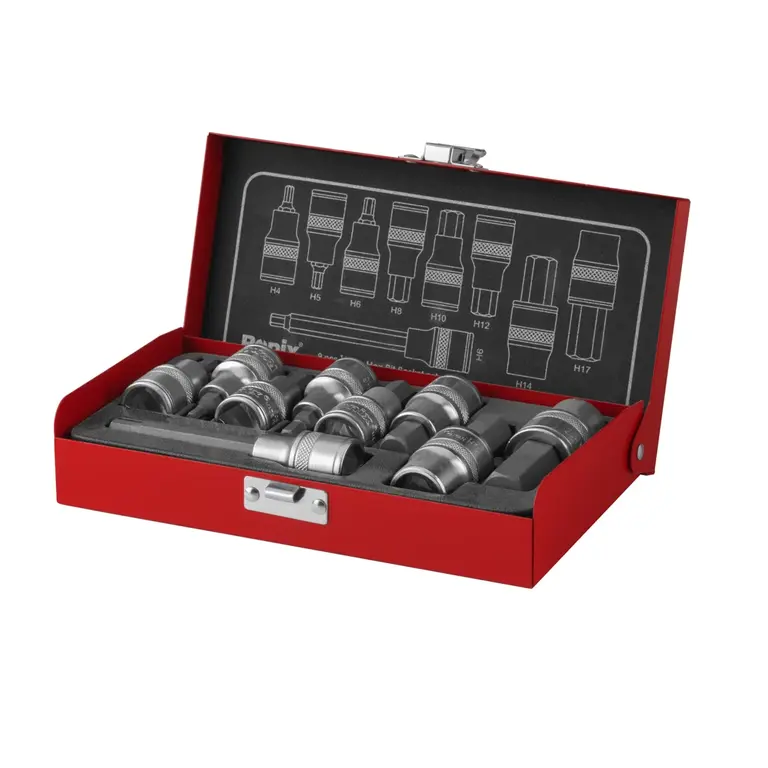 جعبه بکس 1/2 اینچ شش گوش 9 پارچه رونیکس RH-2692 Ronix