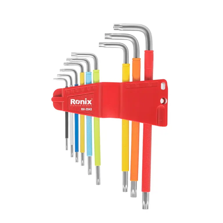 آلن ست 9 عددی ستاره ای الوان بلند رونیکس RH-2043 Ronix