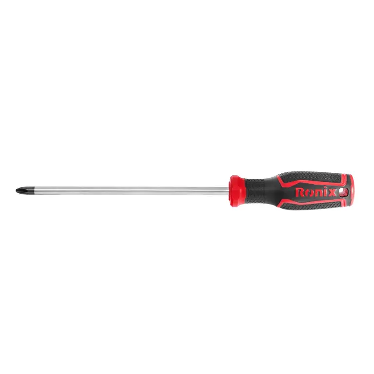 پیچ گوشتی دسته پلاستیکی دورنگ 125*6 چهارسو رونیکس RH-2848 Ronix