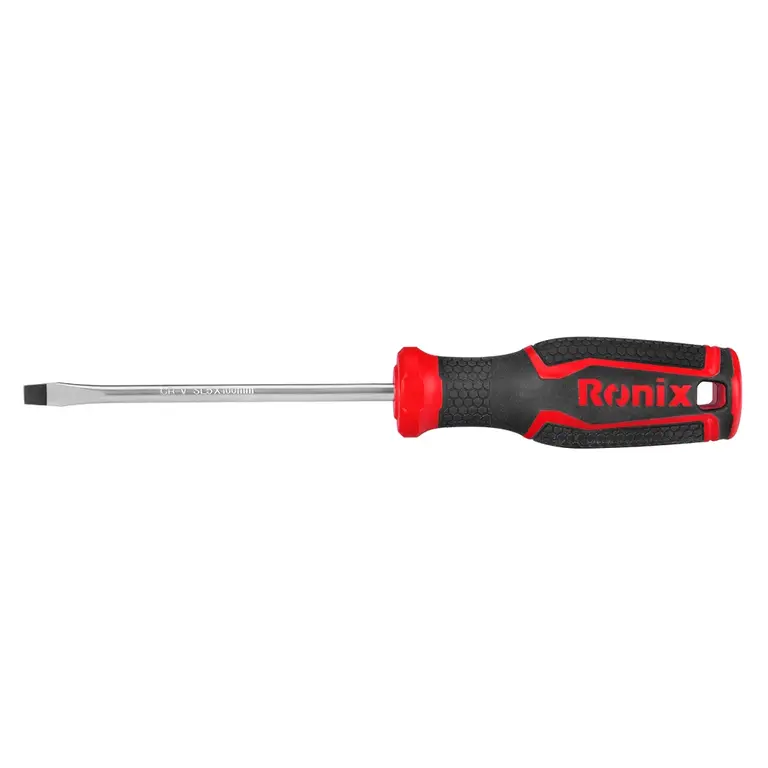 پیچ گوشتی دسته پلاستیکی دورنگ 100*5 دوسو رونیکس RH-2742 Ronix