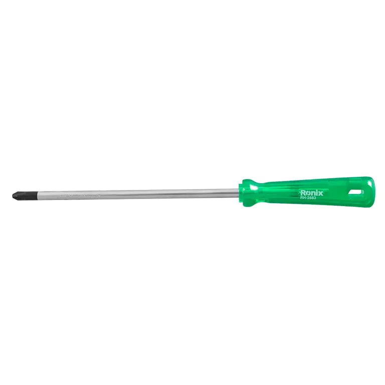 پیچ گوشتی تکی ساده 150*8 چهارسو کریستالی رونیکس RH-2882 Ronix