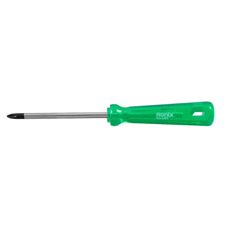 پیچ گوشتی تکی ساده 100*6 چهارسو کریستالی رونیکس RH-2864 Ronix