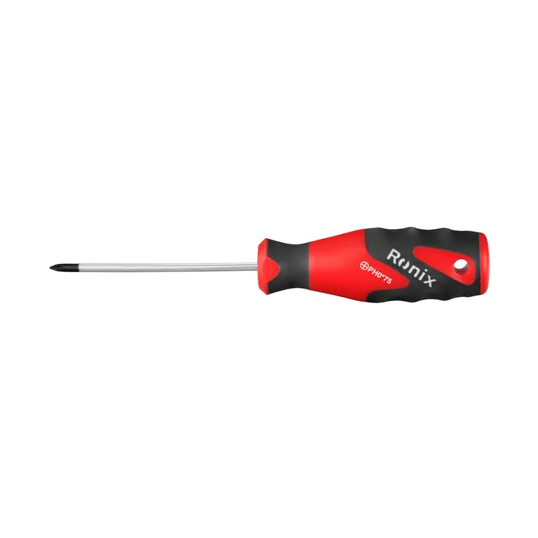 پیچ گوشتی چهارسو دسته TPR سایز 3x75 میلی متر رونیکس RH-2835 Ronix
