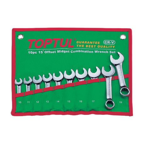 آچار سری یکسر رینگی 12 عددی تاپ تول TOPTUL