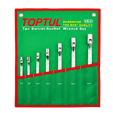 آچار سری دو سر بکس 7 عددی تاپ تول TOPTUL GAAA0704